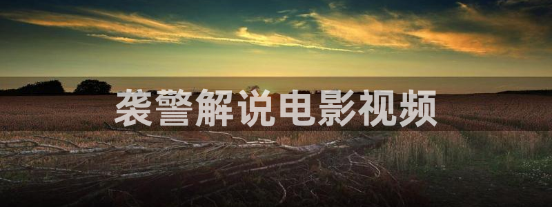 樱花视频免费看：袭警解说电影视频