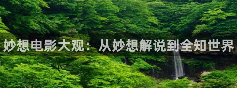 樱花视频热门电视剧：妙想电影大观：从妙想解说到全知世界